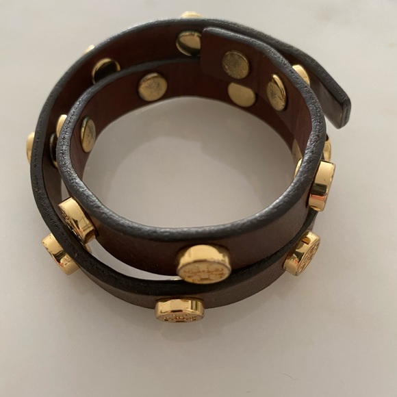 TORY BURCH wrap leather bracelet - Picture 8 of 8